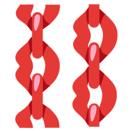 chains and kiss mark