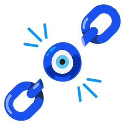 chains and nazar amulet