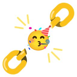 chains and partying face