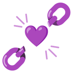 chains and purple heart