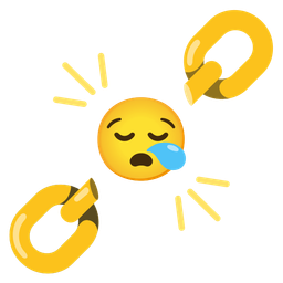 chains and sleepy face