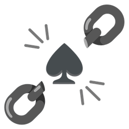 chains and spade suit