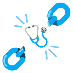 chains and stethoscope