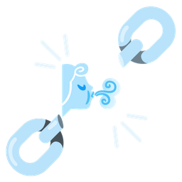 chains and wind face