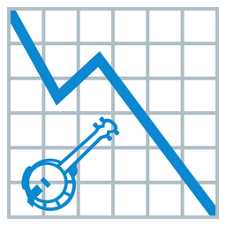 chart decreasing and banjo