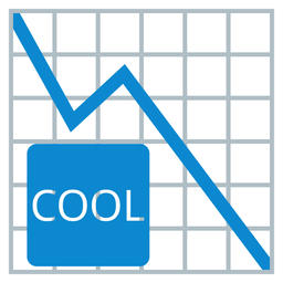 chart decreasing and COOL button