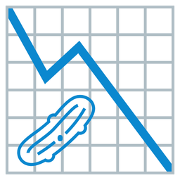 chart decreasing and cucumber