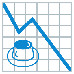 chart decreasing and custard