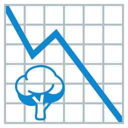 chart decreasing and deciduous tree