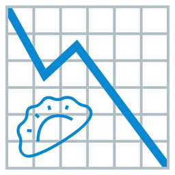 chart decreasing and dumpling