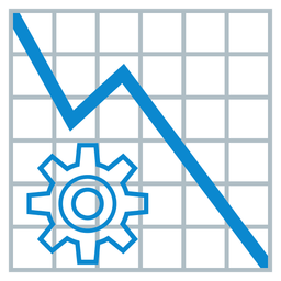 chart decreasing and gear