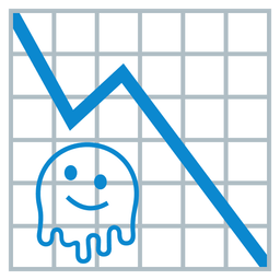 Chart decreasing and Melting face
