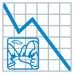 chart decreasing and national park