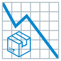 chart decreasing and package