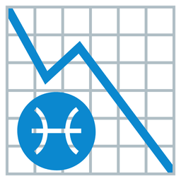 chart decreasing and Pisces