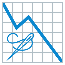 chart decreasing and sewing needle