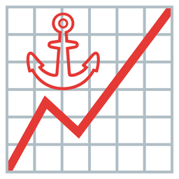 chart increasing and anchor