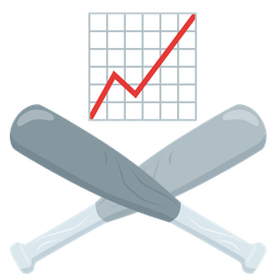 chart increasing and baseball