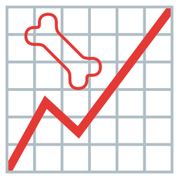 chart increasing and bone