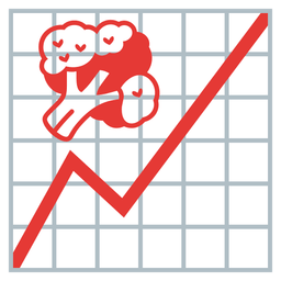 chart increasing and broccoli