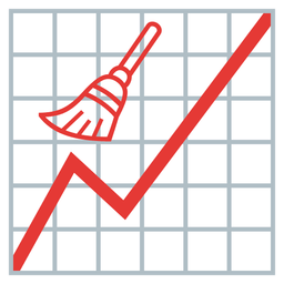 chart increasing and broom