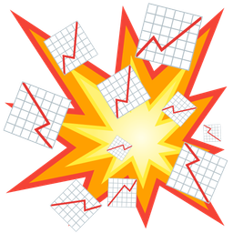 chart increasing and collision