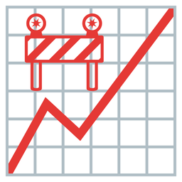 chart increasing and construction