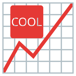 chart increasing and COOL button