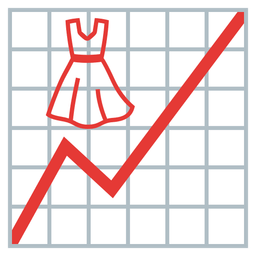 chart increasing and dress