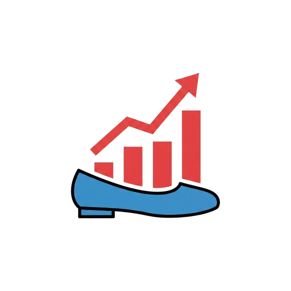 Chart increasing and Flat shoe