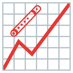 chart increasing and flute