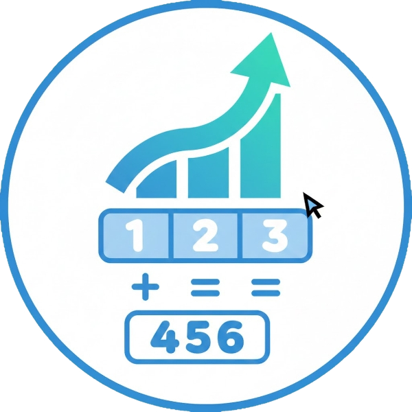 Chart increasing and Input numbers