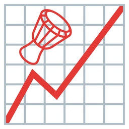 chart increasing and long drum