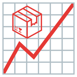chart increasing and package