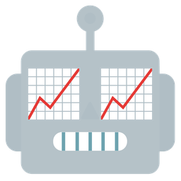 chart increasing and robot