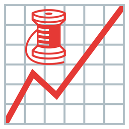 chart increasing and thread