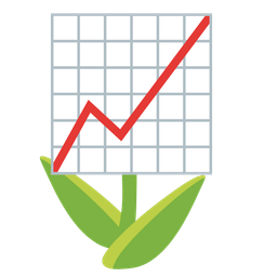 chart increasing and tulip