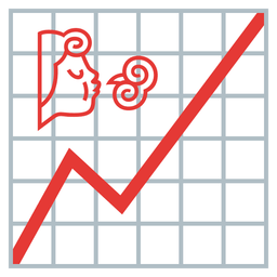 chart increasing and wind face