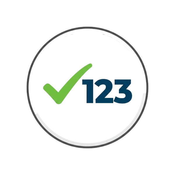 Check mark button and Input numbers