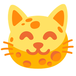 cheese wedge and cat face