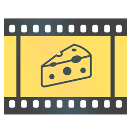 cheese wedge and film frames