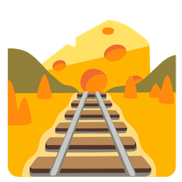 cheese wedge and locomotive