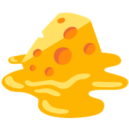 cheese wedge and sun with face