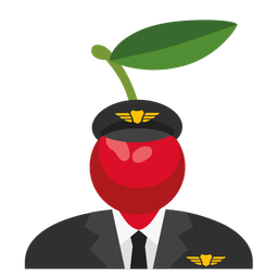 cherries and airplane