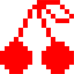 cherries and alien monster