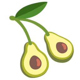 cherries and avocado