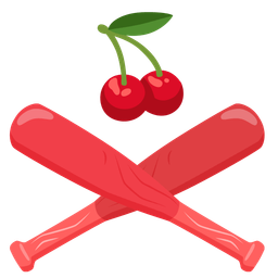 cherries and baseball