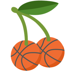 cherries and basketball