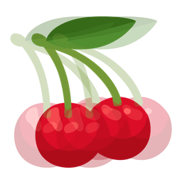 cherries and beating heart