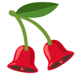 cherries and bell